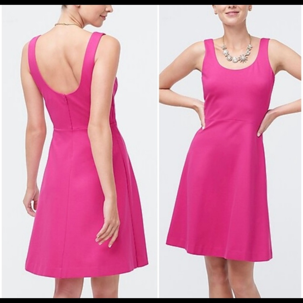 NWT J. Crew Strappy A-Line Dress Vintage Berry XS